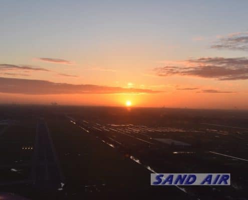 Sand Air Rondvlucht vliegles Huwelijksaanzoek