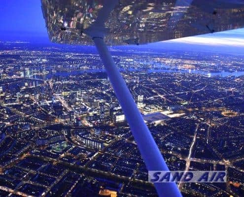 Sand Air Rondvlucht vliegles Huwelijksaanzoek